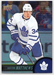 2017-18 Upper Deck Tim Hortons Auston Matthews #34 Toronto Maple Leafs